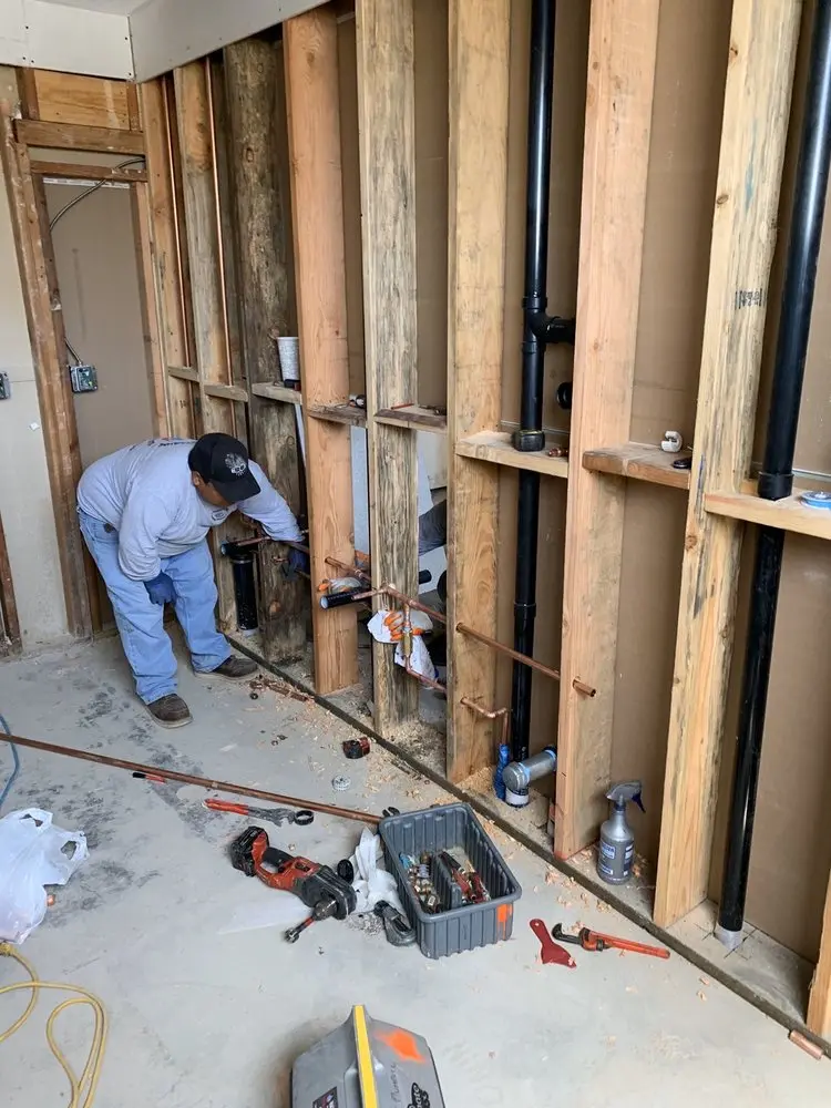 Commercial rough-in plumbing for Trenchless Sewer Repair in River Rouge